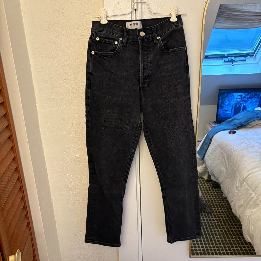 Agolde Skinny Jeans - Black, 25